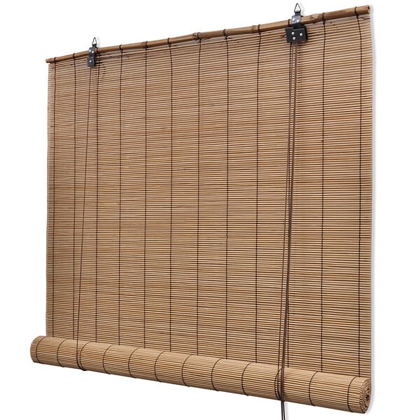 Madeco 7330 bamboe rolgordijn Roll Up caramel 80x180cm