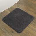 Sealskin Angora - Badmat 60x60 cm - Polyester - Donkergrijs