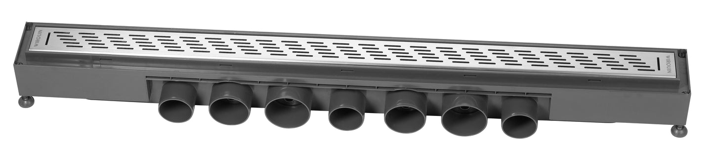 Wirquin douchegoot strepen 90 cm