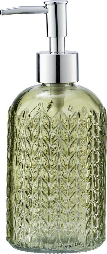 WENKO Zeepdispenser Vetro groen 400ml - Zeeppompje