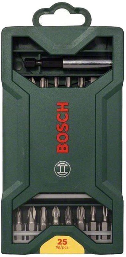 Bosch X-Line bitset - 25-delig - Met universele houder - geschikt voor alle merken