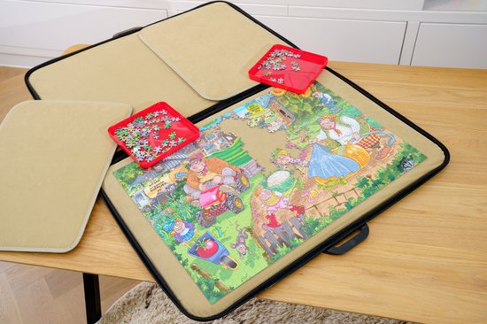 Jumbo - Portapuzzle Deluxe 1000 Stukjes - 82 x 63 cm - Puzzelmap - Puzzelmat