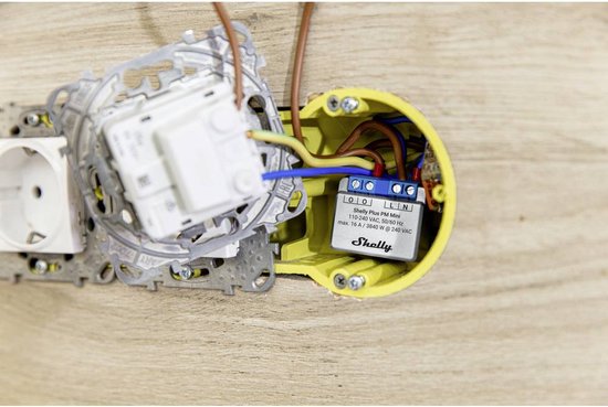 Shelly Plus PM Mini Meetmodule WiFi, Bluetooth