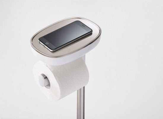 Toiletrolhouder met Toiletborstel - Joseph Joseph| EasyStore