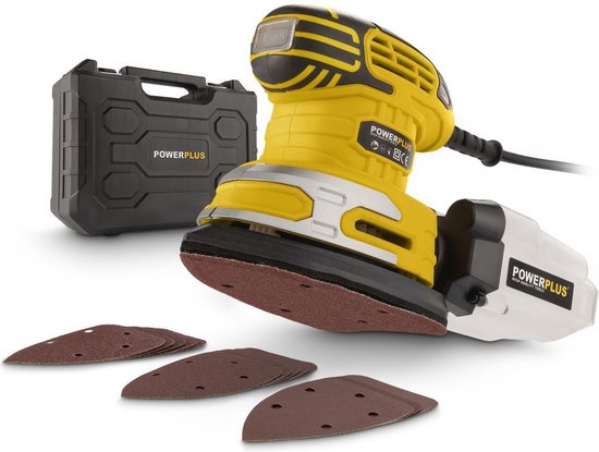 Powerplus elektrische handpalmschuurmachine POWX0481