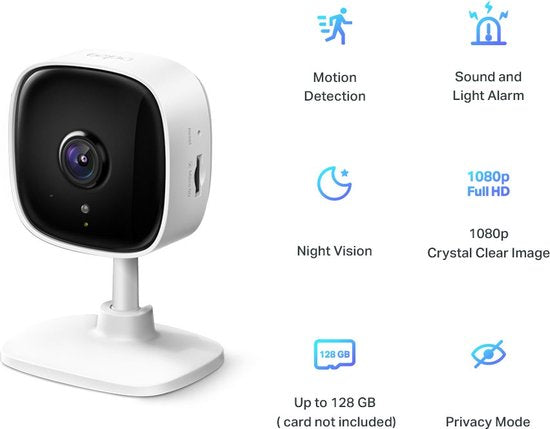 Tapo C100 Beveiligingscamera binnen - 1080P - Full HD