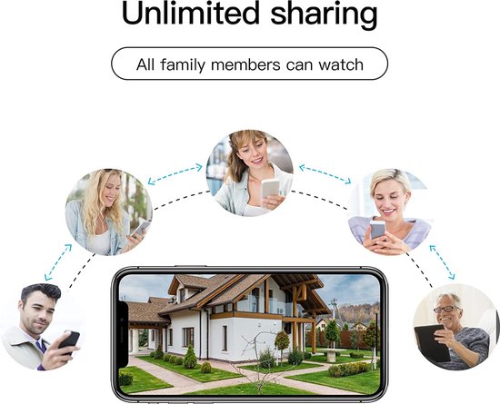 Laxihub O2 WiFi Beveiligingscamera 3MP - Buitencamera