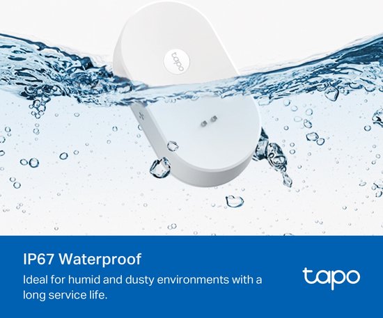 TP-Link Tapo T300 Waterlekdetector Transparant