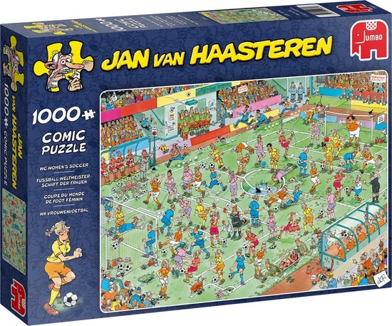 Jan van Haasteren WK Vrouwenvoetbal puzzel - 1000 Stukjes