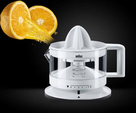 Braun TributeCollection CJ 3000 WH - Elektrische citruspers