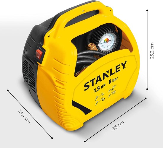 Stanley Compressor 8Bar - Luchtcompressor