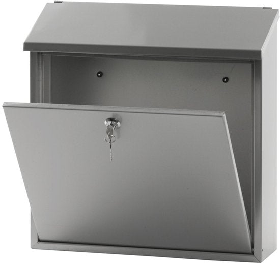 V-Part - Wandbrievenbus Malagan - Stainless steel - RVS - Brievenbus