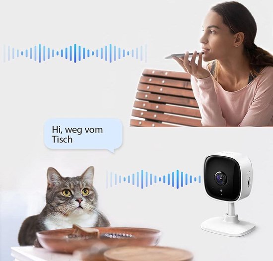 Tapo C100 Beveiligingscamera binnen - 1080P - Full HD