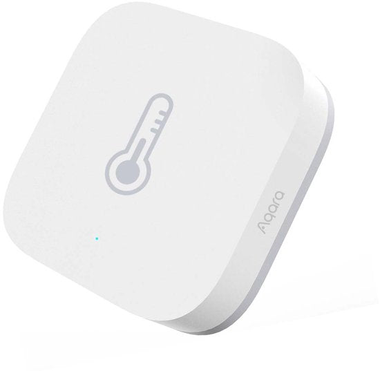 Aqara Temperatuursensor en luchtvochtigheidssensor TH-S02D Wit Apple HomeKit, Alexa, Google Home
