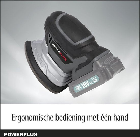 Powerplus accu handpalmschuurmachine POWEB4020