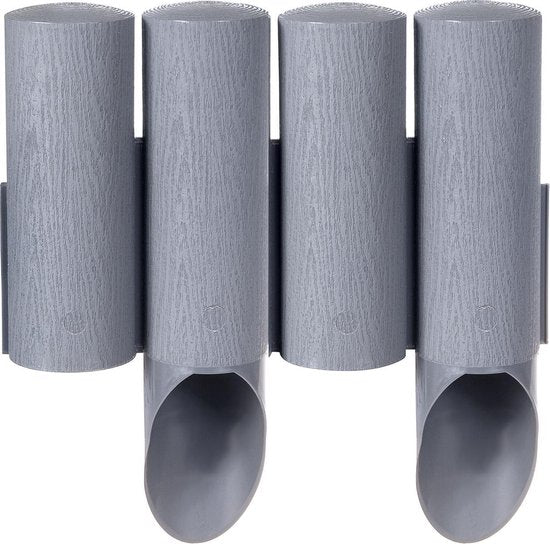 Cellfast Garden Lawn Edge Border Palissade Plastic met houten structuur