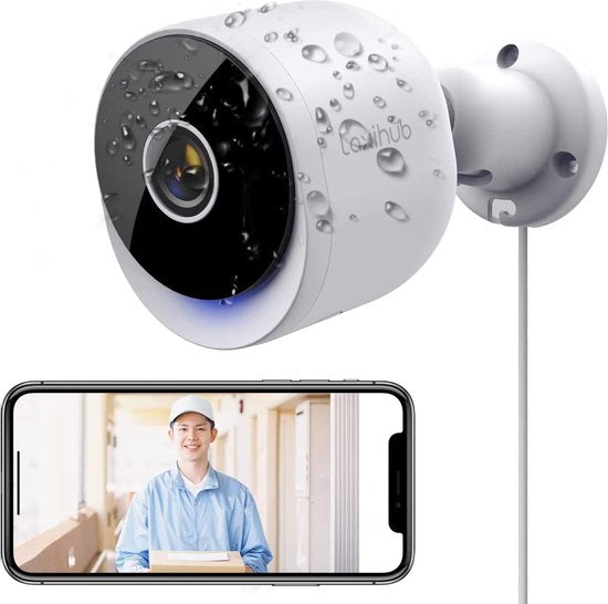 Laxihub O2 WiFi Beveiligingscamera 3MP - Buitencamera