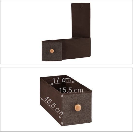 ladekast - 4 lades - stalen frame - 84,5 x 20 x 49,5 cm