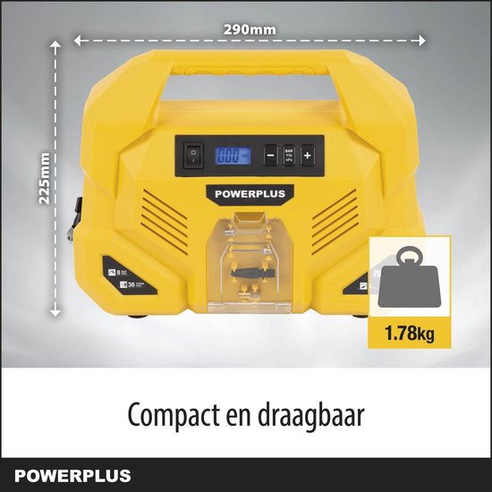 Powerplus Compressor POWX1707