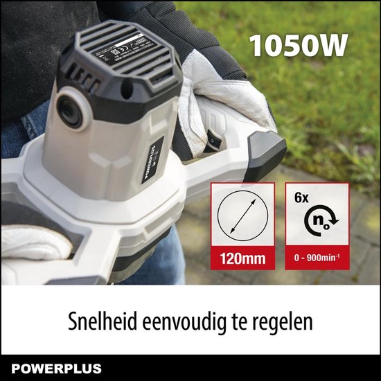 Powerplus - C - POWC60210 - Geborsteld - Beton- en verfmenger