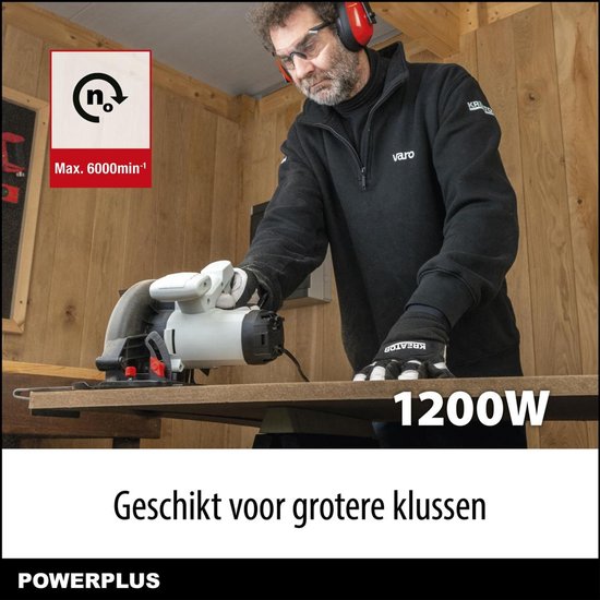 Powerplus Elektrische Cirkelzaag POWC2031