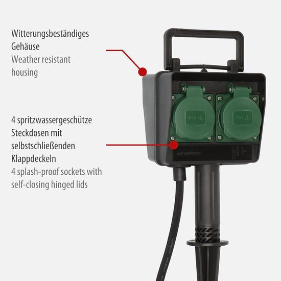 Brennenstuhl stekkerdoos buiten, Buitenstopcontact