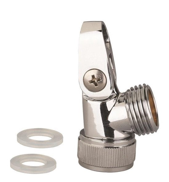 SCHÜTTE Lao Scharnierstuk - voor Handdouche - Bevestiging op een Wandpen type "DINA" of Glijstuk type "LAO"