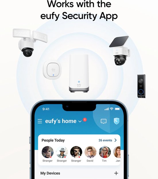 eufy Security Siren (105 dB Draadloos Alarm)