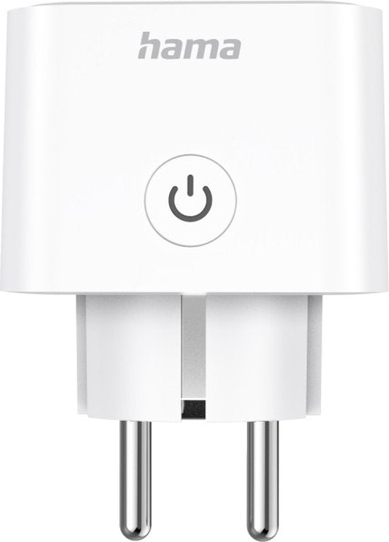 Hama Smarte WLAN-Steckdose, Matter, sprach- u. appgesteuert, nachrüstbar, 3.680W Stopcontact