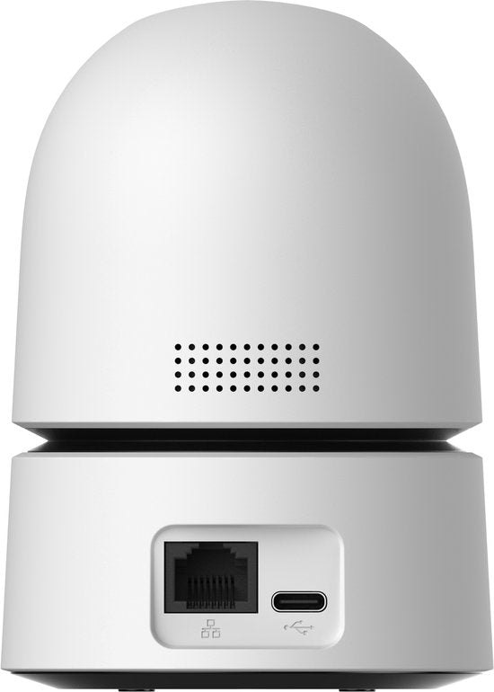 Imou Ranger Dual 10MP - Beveiligingscamera - Wit - Beveiligingscamera Binnen - Camera Met Dubbele Lens 2x 5MP - Slim Kleurennachtzicht - 360° Dekking Door Verstelbare Dubbele Lens - Persoons- En Huisdierendetectie - Abnormale Geluidsdetectie