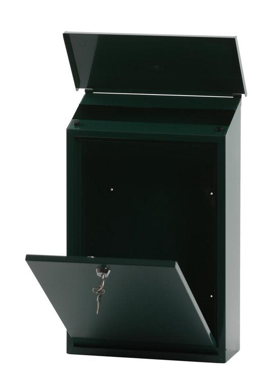 V-Part - Wandbrievenbus Toledon - Galvanized steel Powder Coated - groen - Brievenbus