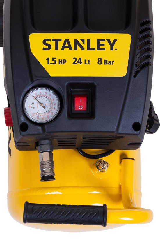 Stanley Compressor DN200/8/24 - Luchtcompressor 8 Bar