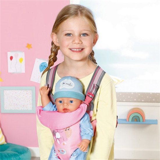 BABY born Baby Draagzak - Poppenverzorgingsproduct 43 + 36 cm