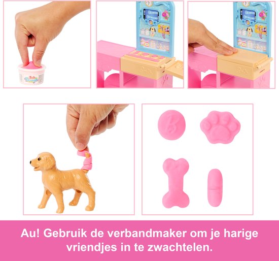 Barbie Careers Snelgips Dierenkliniek - Barbiepop