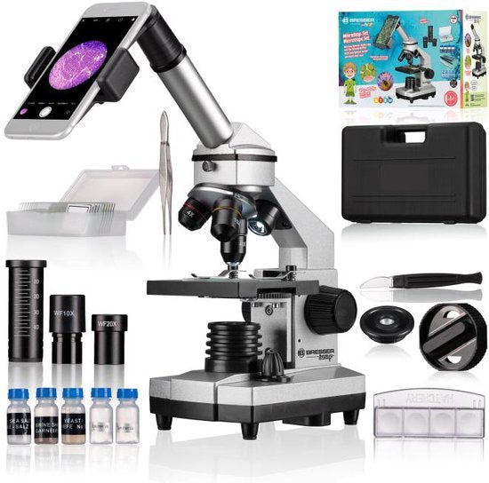Bresser Microscoop - Biolux CA - 40x-1024x met koffer - Incl. Accessoires en Smartphone-adapter
