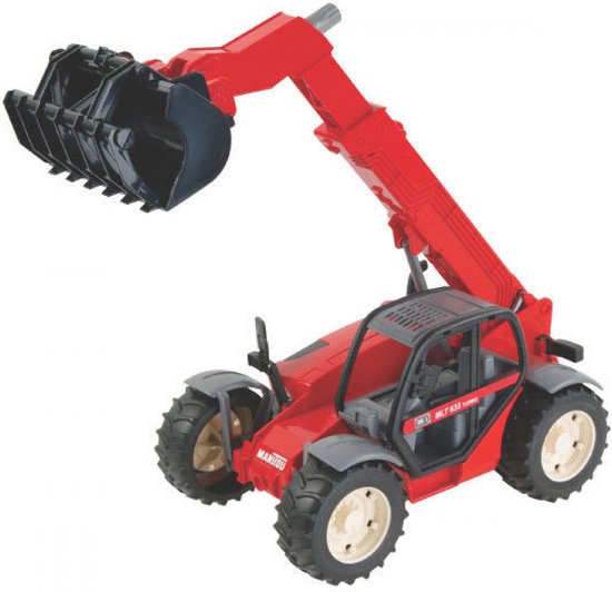 Bruder 2125 Manitou MRT met Accessoires