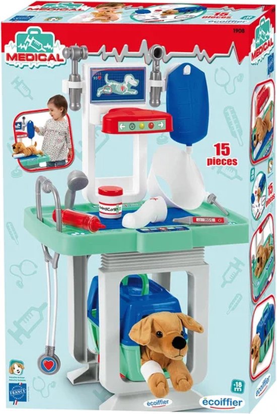 Dierenartsspeelgoedset Simba 28 x 41 x 61 cm