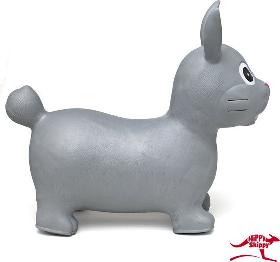 Hippy Skippy Konijn Skippybal - 81 cm - Grijs