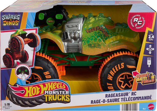 Hot Wheels Monstertrucks RC Rageasaurus - speelgoedtruck