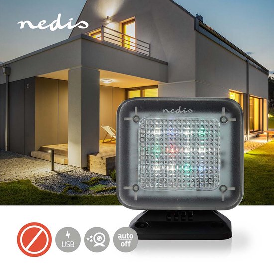 Nedis TV-Simulator - USB Gevoed - Binnen