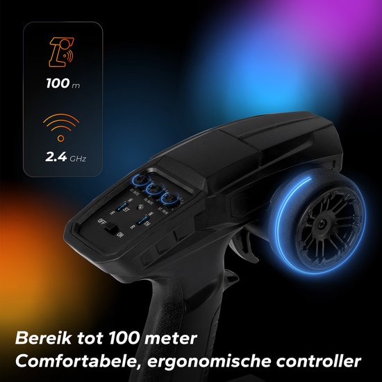 Overmax X-Clash Bestuurbare Auto - 20 km/h - 2 accu’s - Bereik 100m