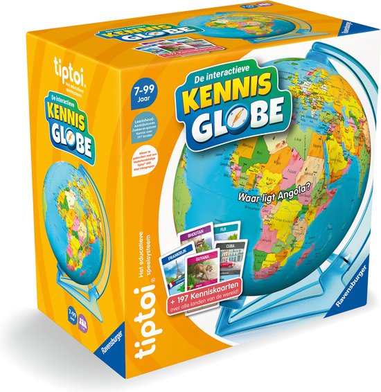 Ravensburger interactieve globe wereldbol educatief speelgoed aardrijkskunde.