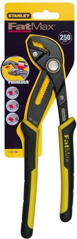 STANLEY FatMax 0-84-648 STANLEY Waterpomptang - 250 mm - pushlock