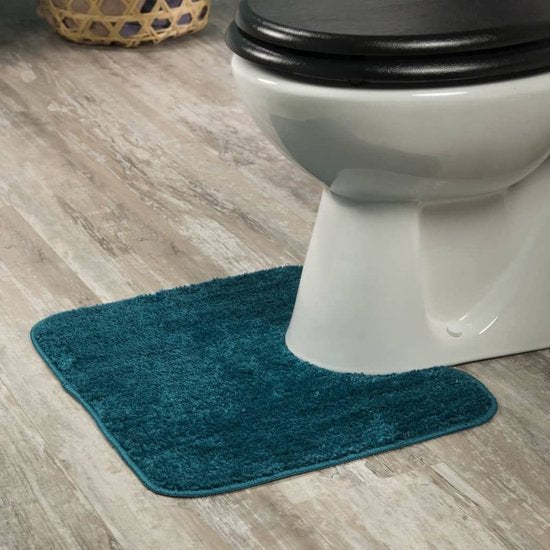 Sealskin Doux Toiletmat 45x50 cm - Polyester - Petrol