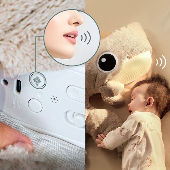 Topbright Sleepwell Whale Kalmerende Knuffel