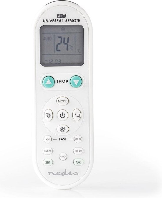 Universele afstandsbediening voor split-unit airconditioners
