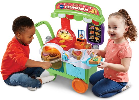 VTech Marco's Pizzaparadijs Activity-Center - Keuken Speelgoed - Interactief & Educatief Speelgoed