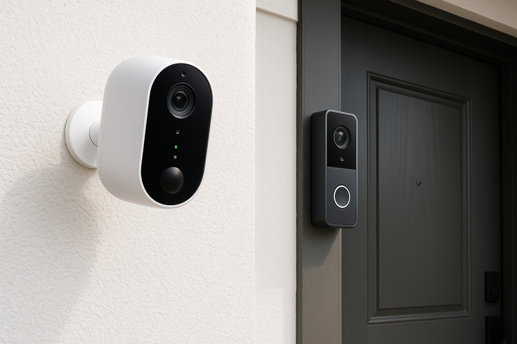 veiligheids camera,s en deurbellen