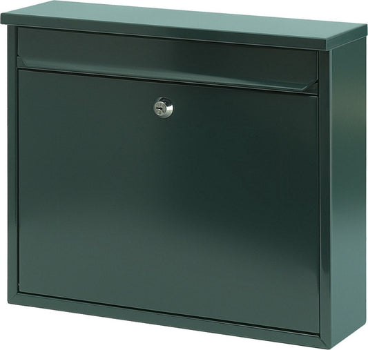 V-Part - Wandbrievenbus Granadan - Galvanized steel Powder Coated - groen - Brievenbus