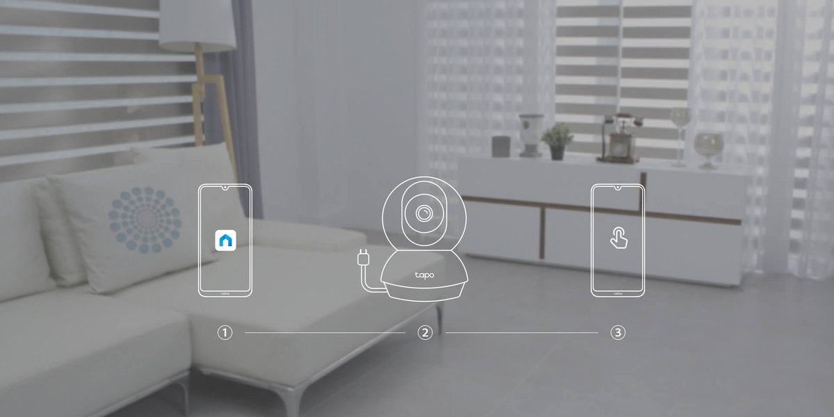 Tapo C230 Beveiligingscamera binnen - 3K 5MP- Pan/Tilt- WiFi camera